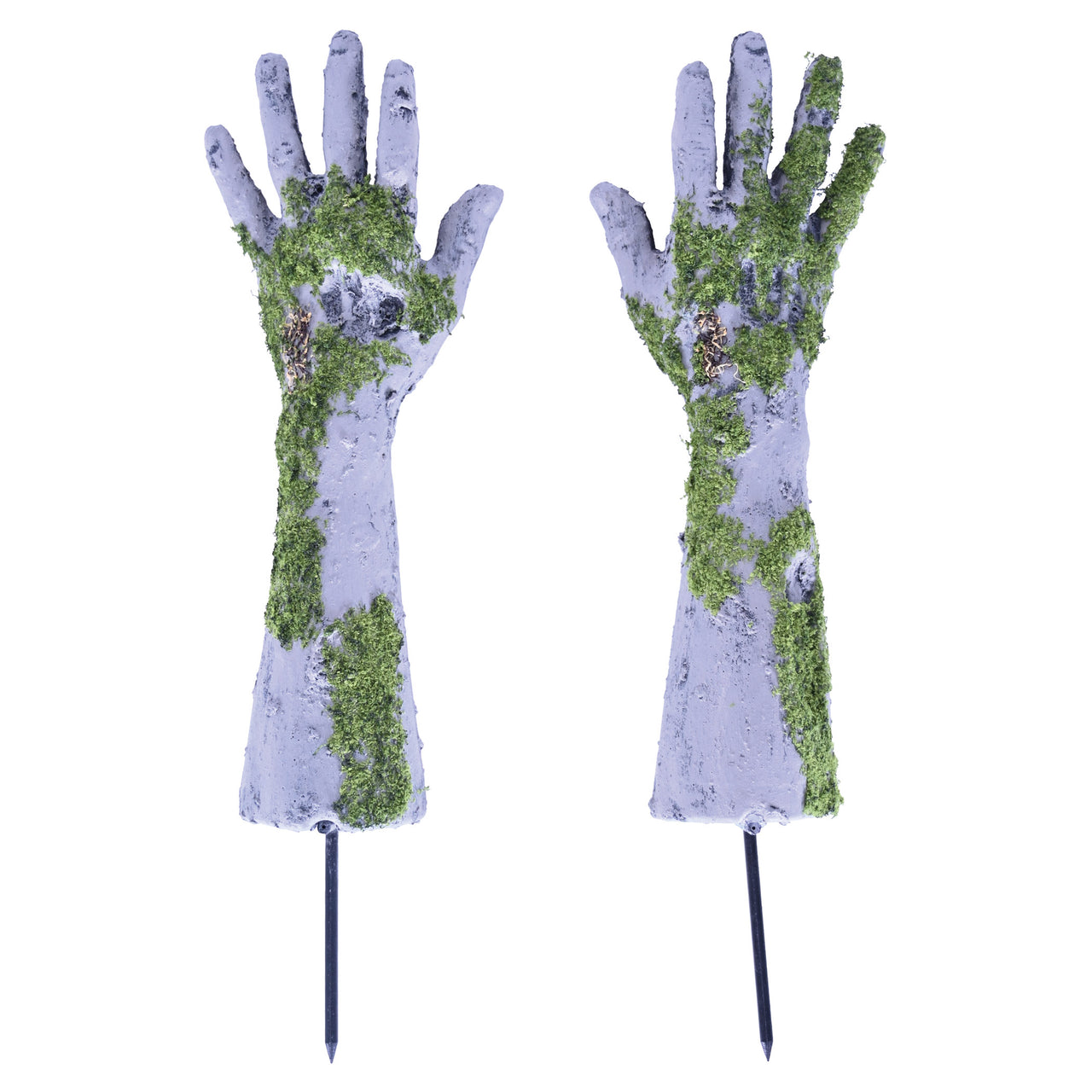 Plastic Zombie Hand Yard Stakes, 16", Plastic Decorations, Halloween