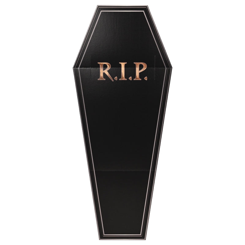 3-D Coffin Prop, 4' 8" x 23", Novelty Items, Halloween, New Press Line Items