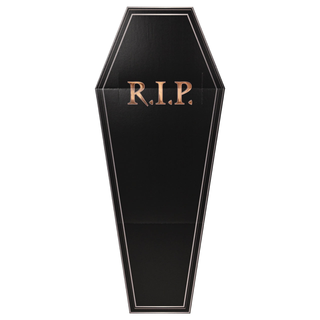 3-D Coffin Prop, 4' 8" x 23", Novelty Items, Halloween, New Press Line Items