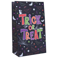 Halloween Paper Treat Bags w/Stickers (12 per package)