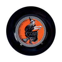 Vintage Halloween Witch Platter, 12.875