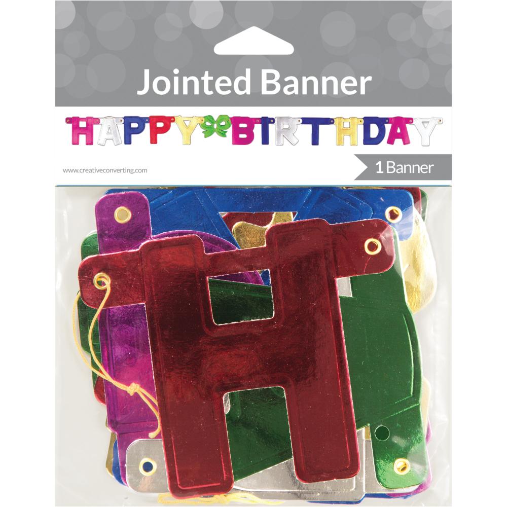 12ct Bulk Happy Birthday Party Banners