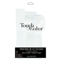 288ct Bulk Clear Assorted Plastic Cutlery