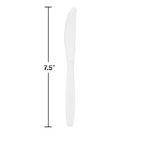 600ct Bulk Clear Bulk Plastic Knives
