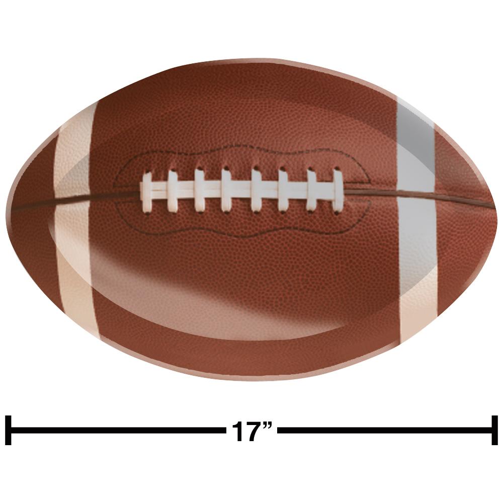 12ct Bulk Football Plastic Trays