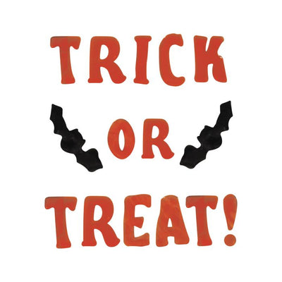 Halloween Trick or Treat Gel Clings (15 Ct Sheet)