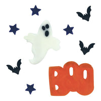 Spooky Ghost Gel Clings - Halloween Window Decorations