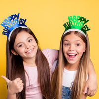 48ct Bulk Foil Birthday Tiaras