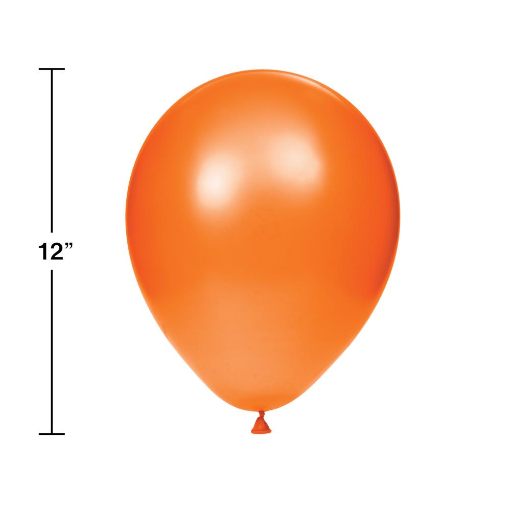 180ct Bulk Orange Latex Balloons