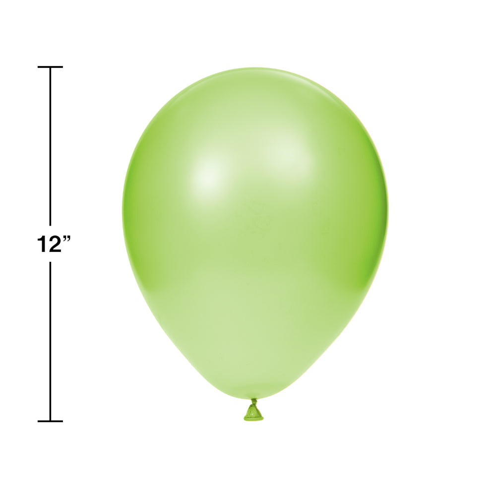 Bulk Latex Balloons 12" Fresh Lime (180 per Case)