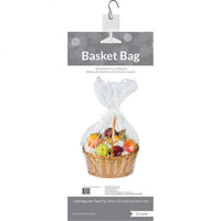 12ct Bulk Large Clear Basket Bags
