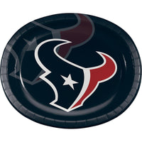 96 pc Bulk Houston Texans Oval Platter 10