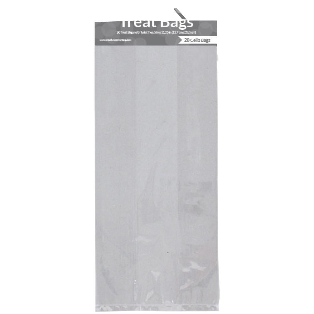240ct Bulk Clear Large Cello Treat Bags