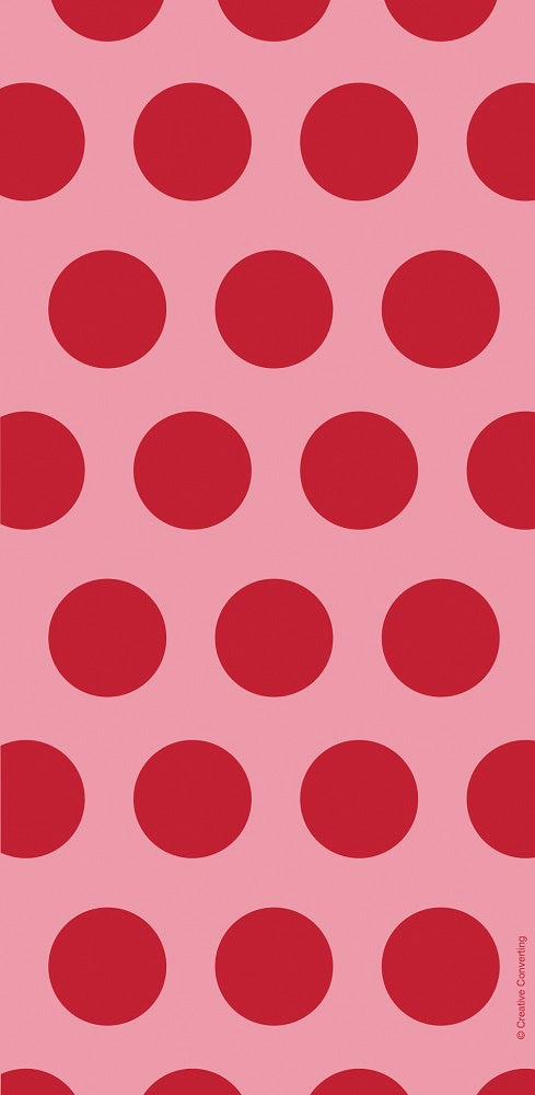 240/Case Cello Bags - Two Tone Cl Red Dots - Any Occasion Decor - General Party Decorations and Accessories by Creative Converting