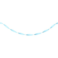 12ct Bulk Pastel Blue Crepe Streamer