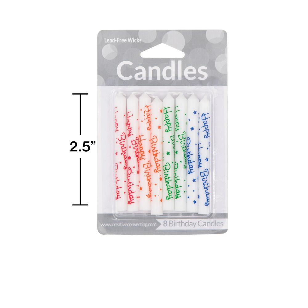 48ct Bulk Happy Birthday Candles