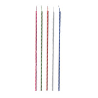 240ct Bulk Striped Party Candles