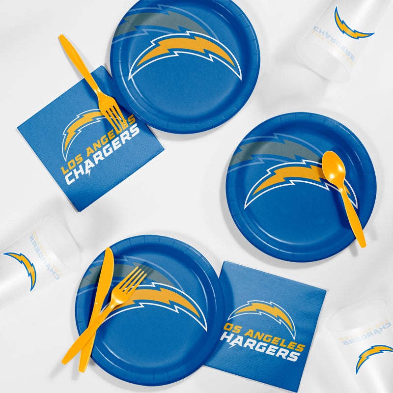 192/Case Bulk Los Angeles Chargers Luncheon Napkins