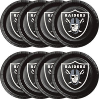 96/Case Bulk Las Vegas Raiders Dinner Plates