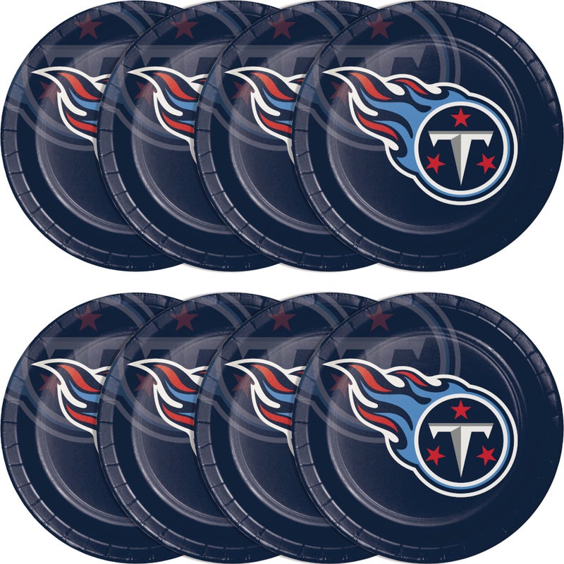 96/Case Bulk Tennessee Titans Dinner Plates