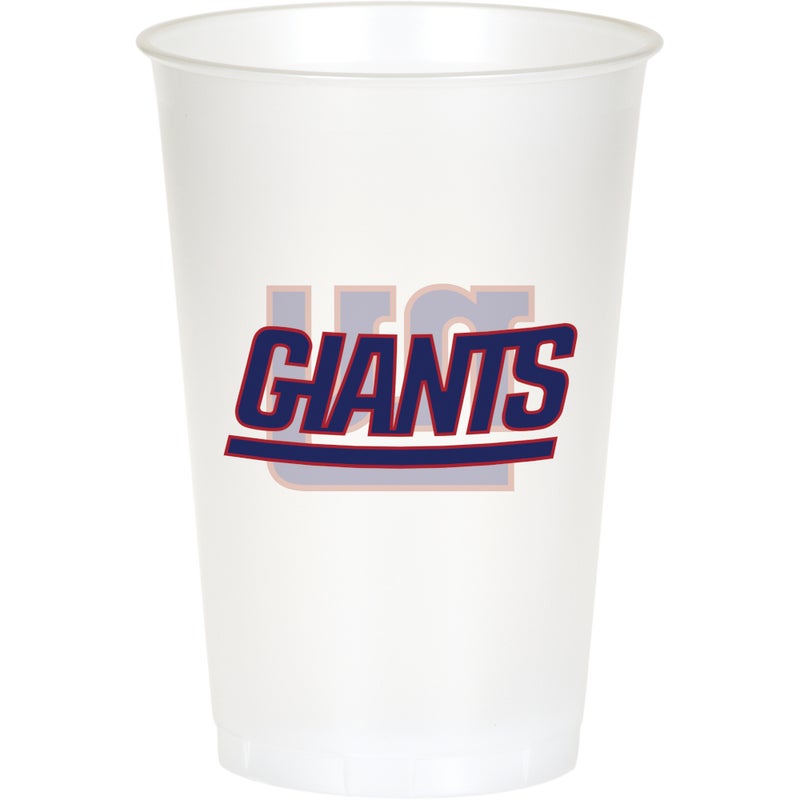 96/Case Bulk New York Giants 20 oz Plastic Cups