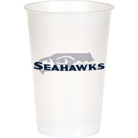 96/Case Bulk Seattle Seahawks 20 oz Plastic Cups