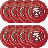 96/Case Bulk San Francisco 49ers Dinner Plates