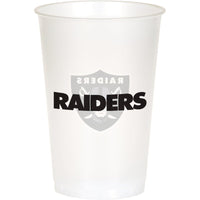 96/Case Bulk Las Vegas Raiders 20 oz Plastic Cups