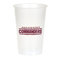 96/Case Bulk Washington Commanders Plastic Cup, 20oz