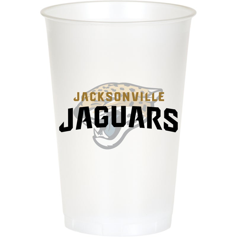 96/Case Bulk Jacksonville Jaguars 20 oz Plastic Cups