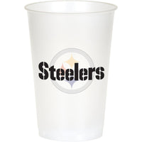 96/Case Bulk Pittsburgh Steelers 20 oz Plastic Cups