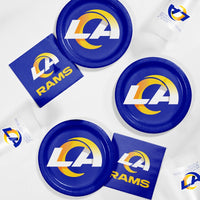 96/Case Bulk Los Angeles Rams 20 oz Plastic Cups