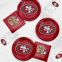 96/Case Bulk San Francisco 49ers Dinner Plates