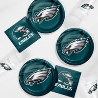 96/Case Bulk Philadelphia Eagles Dessert Plates