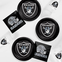 96/Case Bulk Las Vegas Raiders Dinner Plates