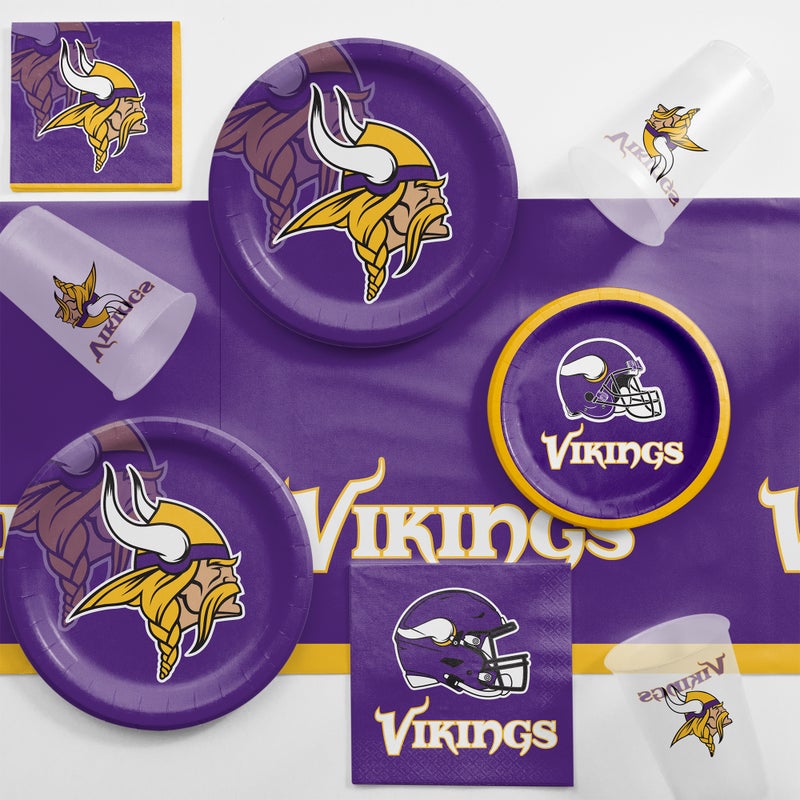 192/Case Bulk Minnesota Vikings Luncheon Napkins