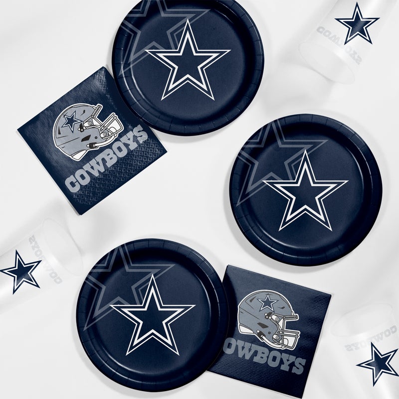 96/Case Bulk Dallas Cowboys Dessert Plates