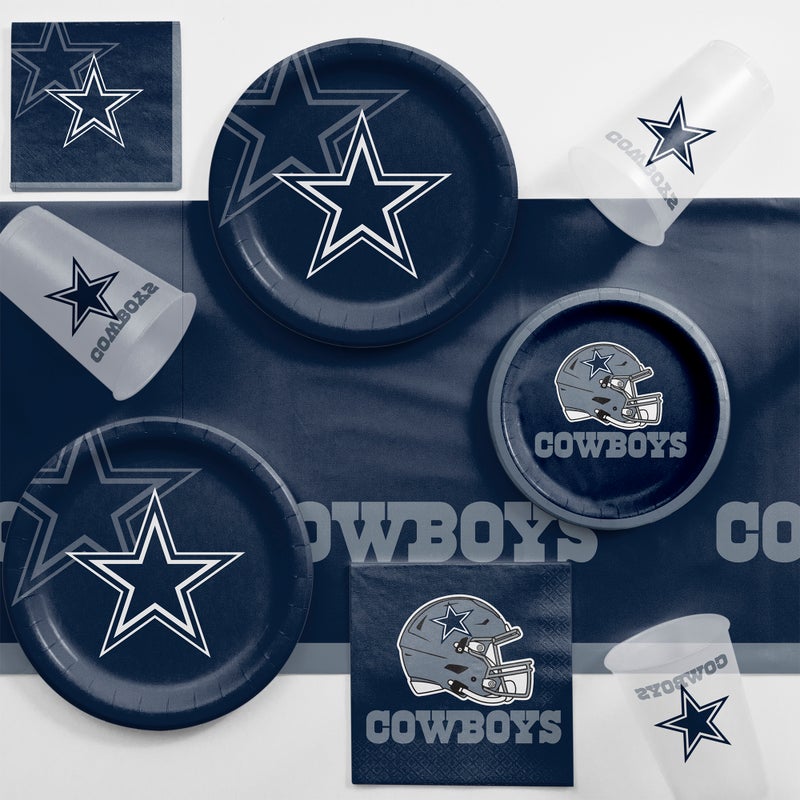 96/Case Bulk Dallas Cowboys Dessert Plates