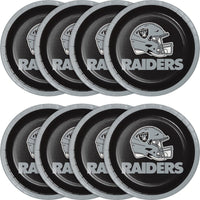 96/Case Bulk Las Vegas Raiders Dessert Plates