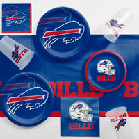 192/Case Bulk Buffalo Bills Beverage Napkins