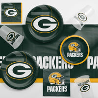 192/Case Bulk Green Bay Packers Luncheon Napkins