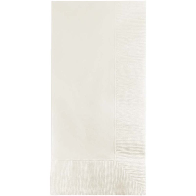 White Guest Towels 7.75" x 4.5", 40 ct (400 per Case)