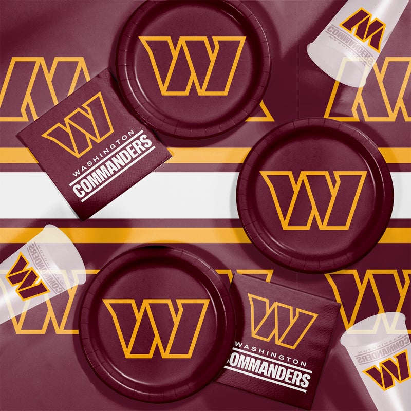 96/Case Bulk Washington Commanders Plastic Cup, 20oz