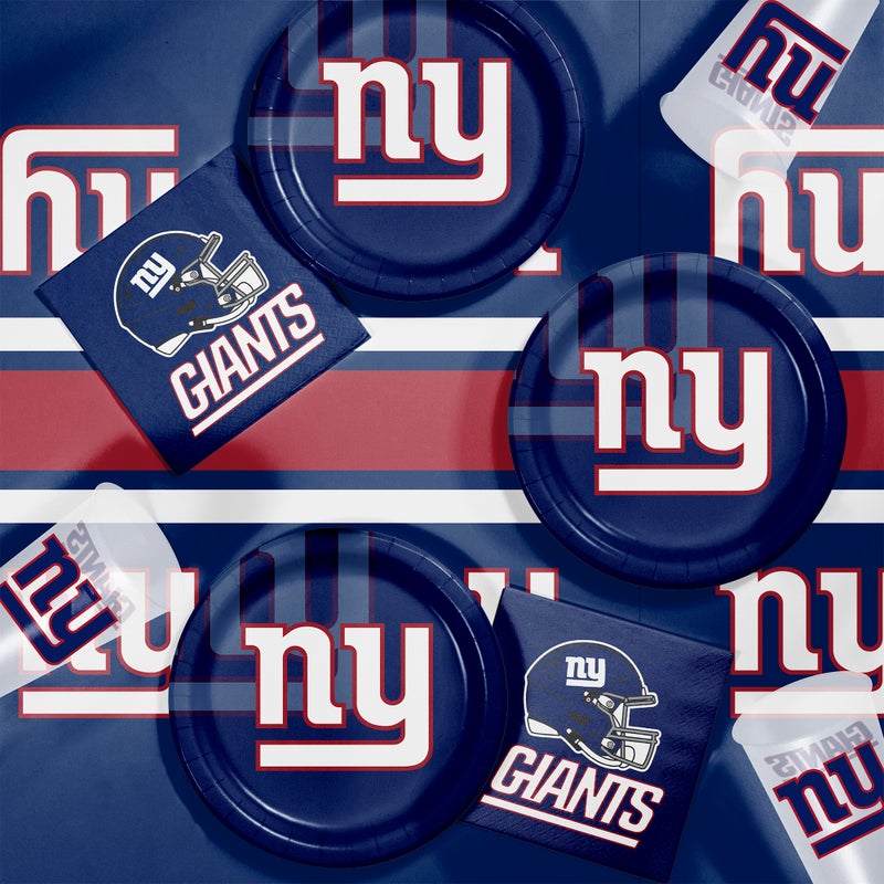 96/Case Bulk New York Giants Dinner Plates