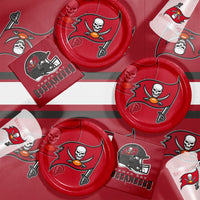 12/Case Bulk Tampa Bay Buccaneers Table Covers
