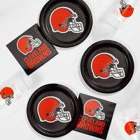 192/Case Bulk Cleveland Browns Luncheon Napkins