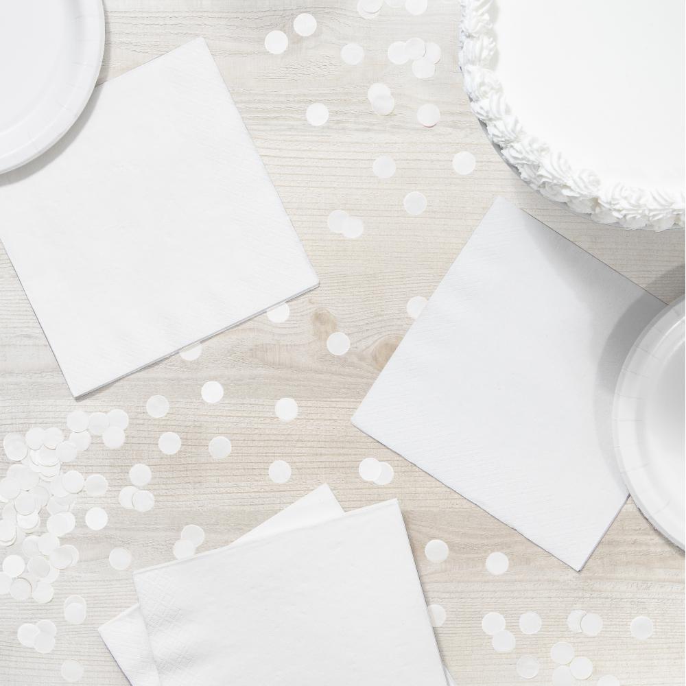 Luncheon Napkin 2ply - White Party Decoration