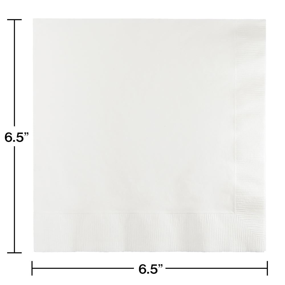 Luncheon Napkin 2ply - White Party Decoration