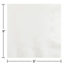 Beverage Napkin 2ply - White Party Decoration