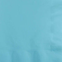 600/Case Beverage Napkin 2ply - Pastel Blue - Solid Color Party Tableware by Creative Converting
